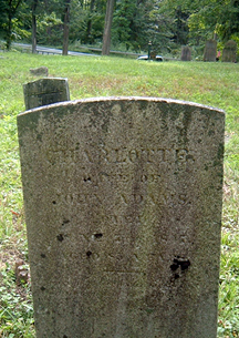 Headstone of Charlote Adams